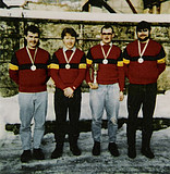v.l.: Johann Reif, Daniel Galler, Burkhard Auer und Hubert Reif.
