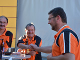 und auch Raimund gratuliert Franz zum Titel
