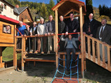 Die ausgezeichneten beim Fotoshooting mit Hausherr Bgm Schmidhofer Johann