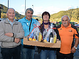 Tragner Peter, Schurl Reinhard, Hasler Ingeborg und Leitner Gottfried, Wölzertal 9, Rang sechs