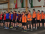 Die Begrüßung in der Stocksporthalle Seiersberg, Schlarweg 7