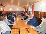 Das lange warten vor der Siegerehrung