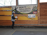 Werbung für unseren Hochseilgarten.