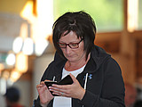 Noch schnell a WhatsApp schreiben