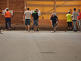 weiter gehts in der Halle.