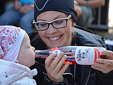 auch Laura Elina hat Durst.