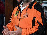 Der Obmann bedankt sich fürs mitmachen