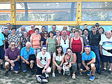 Diese 34 Personen nahmen die anspruchsvolle Reise in Kauf.