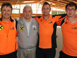 Rang 7, Wölzertal 5, v.l.: Josch Wieser, EO Franz Schurl, Hari Schwaiger und Stefan Wölfler.